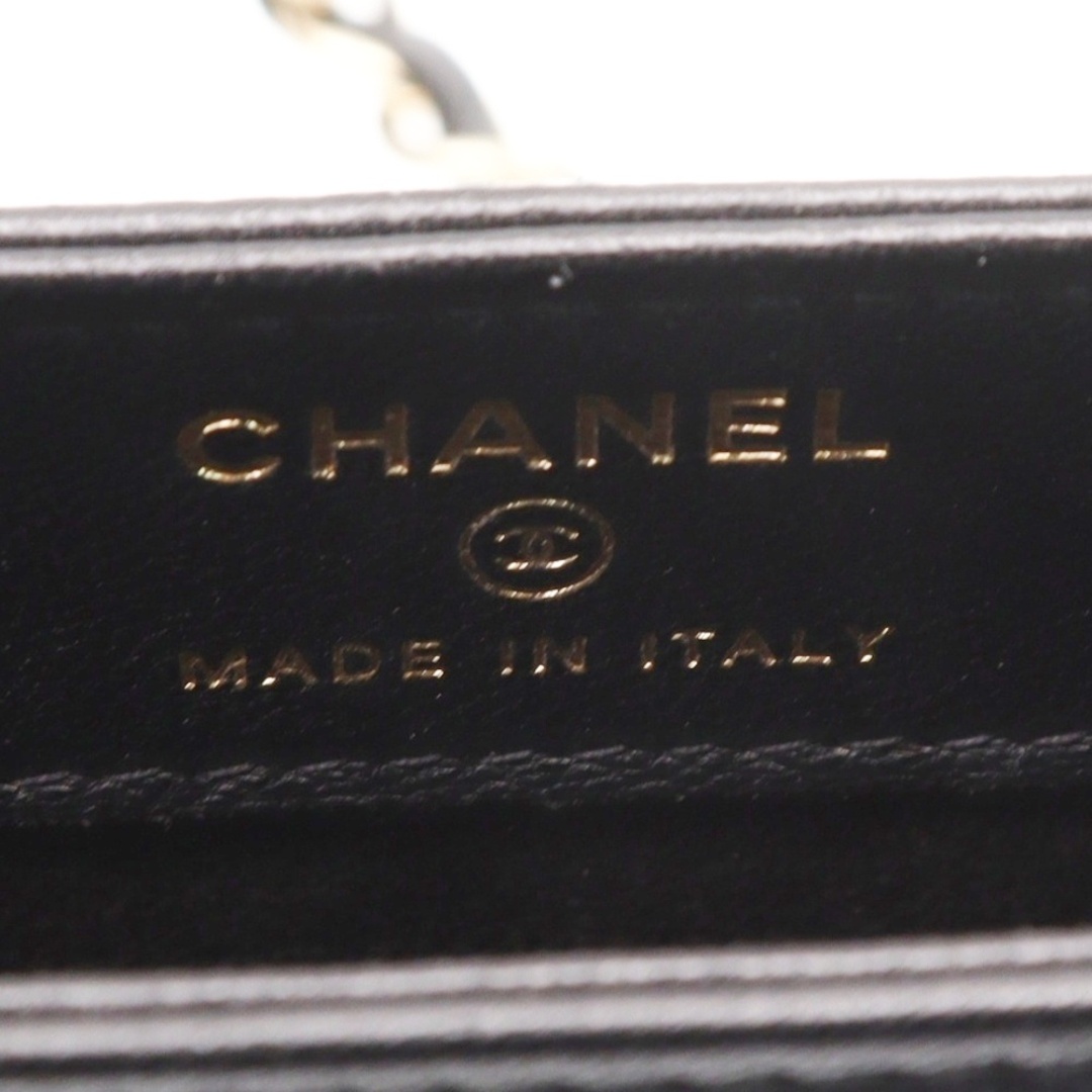 CHANEL(シャネル)のCHANEL シャネル ココマーク チェーンポシェット ショルダーバッグ ブラック レディースのバッグ(ショルダーバッグ)の商品写真