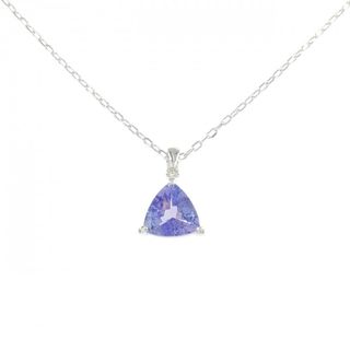 K18WG タンザナイト ネックレス 1.22CT(ネックレス)
