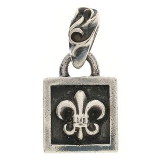 クロムハーツ(Chrome Hearts)のCHROME HEARTS クロムハーツ FRAMED BS FLUER フレームドBSフレア チャーム ペンダントトップ シルバー BCA270(ネックレス)