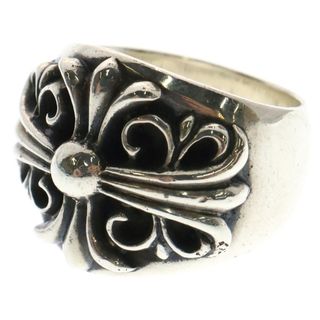 クロムハーツ(Chrome Hearts)のCHROME HEARTS クロムハーツ KEEPER RING キーパーリング シルバー BCA348(リング(指輪))