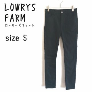 ローリーズファーム(LOWRYS FARM)の【ローリーズファーム】ブラックスキニーパンツ 伸縮性 美脚 着回し 綿混 黒(スキニーパンツ)
