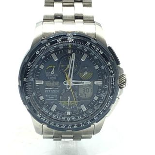 シチズン(CITIZEN)の【中古】2022 トヨタ自動車 永年勤続記念刻印有り CITIZEN PROMASTER BLUE ANGELS U680-S107326　シチズン[17][240017693266](その他)