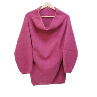 フレイアイディー(FRAY I.D)のFRAY I.D(フレイアイディー) 長袖セーター サイズONESIZE レディース美品  - ピンク(ニット/セーター)