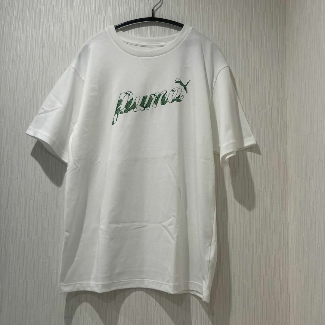 PUMA(プーマ)のPUMA レディース Mサイズ Tシャツ 未使用 レディースのトップス(Tシャツ(半袖/袖なし))の商品写真