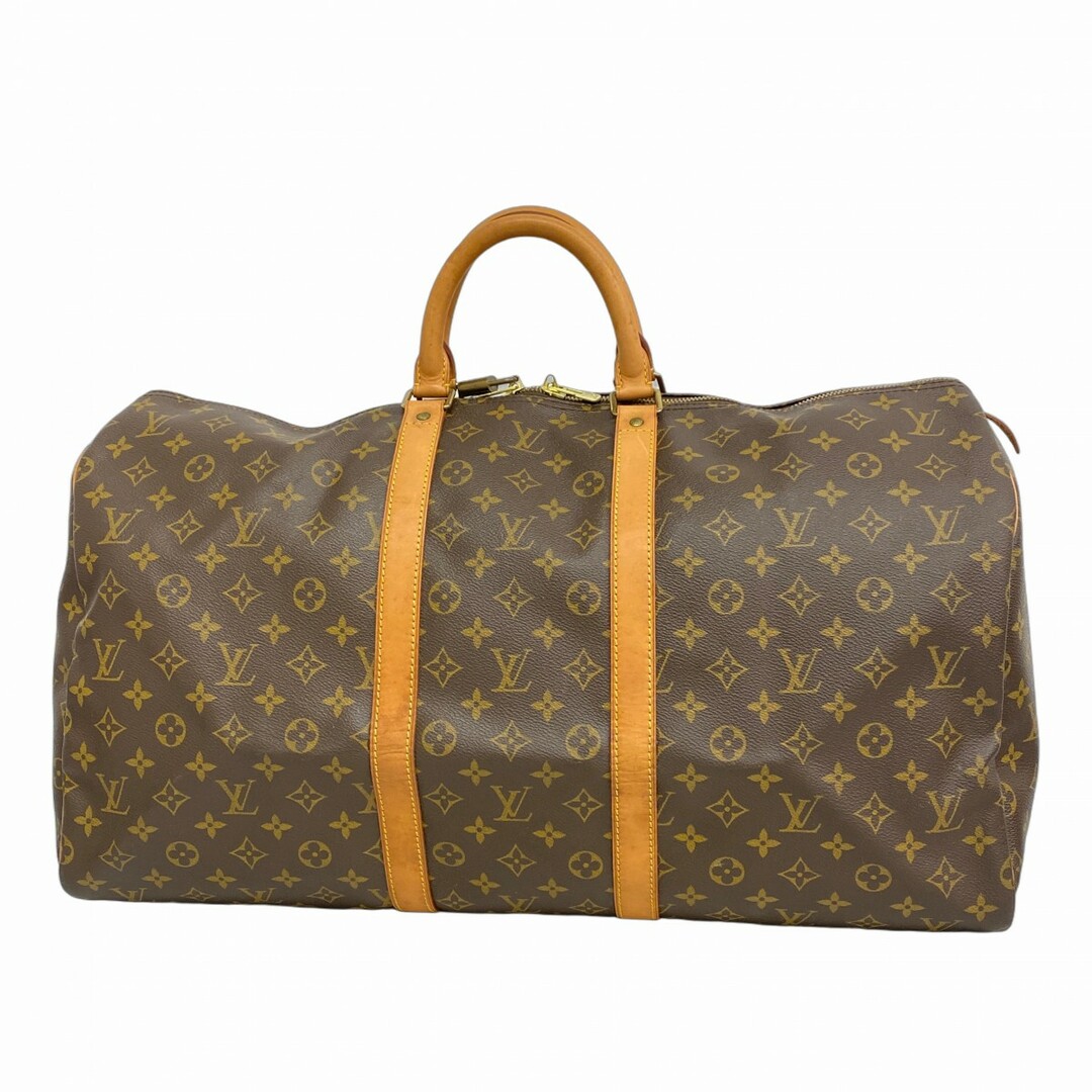 LOUIS VUITTON(ルイヴィトン)の★SALE【5gb2199-h】ルイヴィトン ボストンバッグ モノグラム キーポル55 M41424 ブラウン【中古】メンズ レディース ユニセックス レディースのバッグ(ボストンバッグ)の商品写真