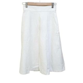 アナイ(ANAYI)のANAYI(アナイ) スカート サイズ34 S レディース美品  - アイボリー ひざ丈/コーデュロイ(その他)