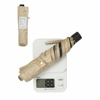 【数量限定】KIZAWA 日傘 折りたたみ 超スリム ペンシル傘 軽量 171g(その他)