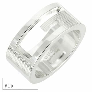 『GUCCIリング』 14号 シルバー925 値下げ 中古・古着通販】GUCCI (グッチ) リング シルバー サイズ:14