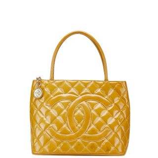 シャネル(CHANEL)のシャネル マトラッセ 復刻トート ココマーク トートバッグ エナメル レディース CHANEL 【1-0206112】(トートバッグ)