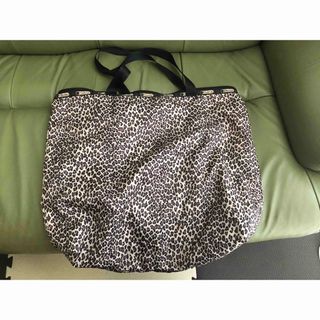 レスポートサック(LeSportsac)のレスポートサック　ヒョウ柄エコバッグ(トートバッグ)