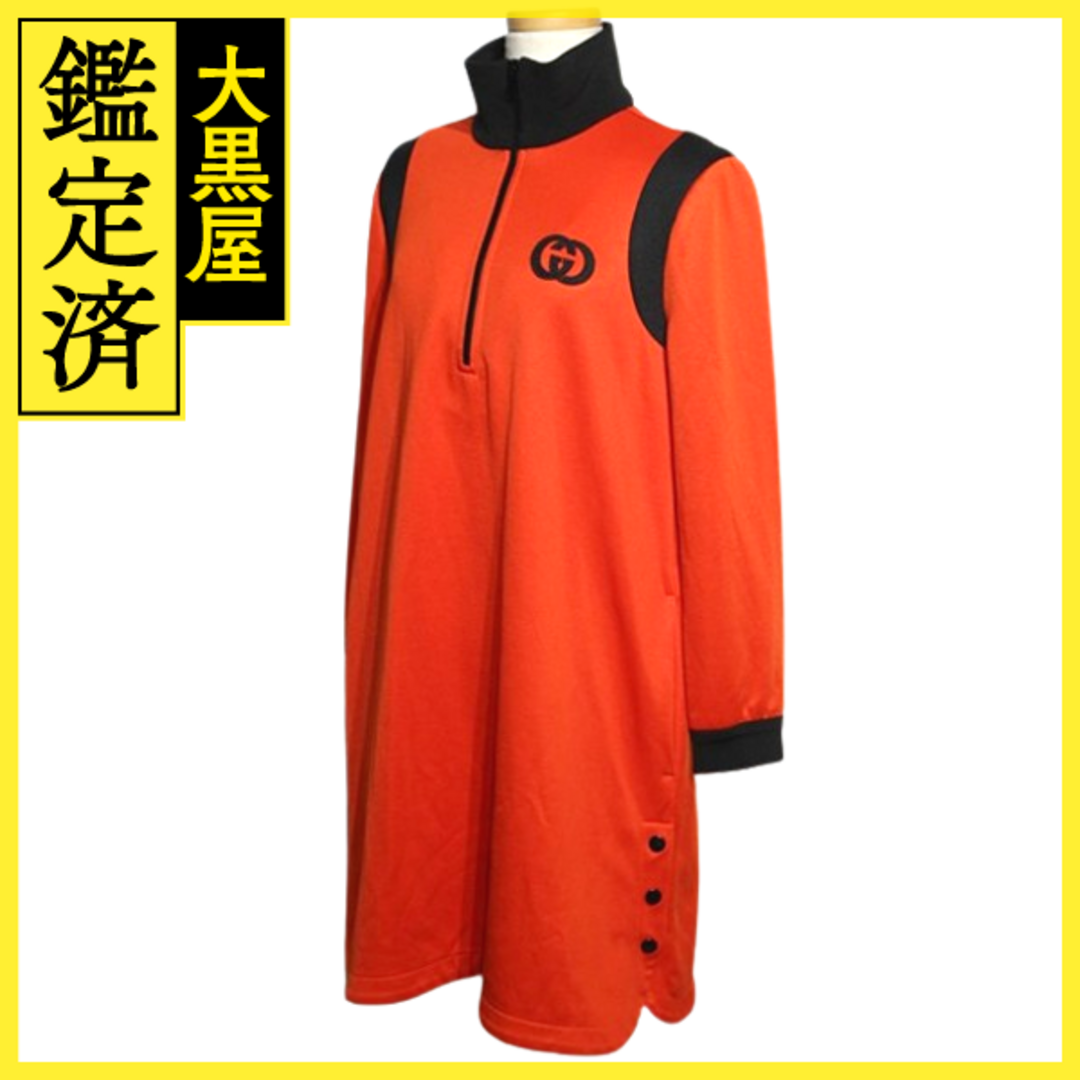 グッチ　ワンピース　5y グッチ/ワンピース/黒×ネイビー×レッド/サイズ：Sの買取実績