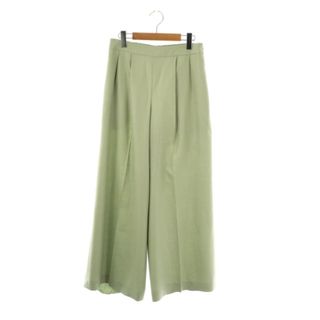 フォクシーニューヨーク 23年 パンツ アディソン ワイド 40 緑(その他)