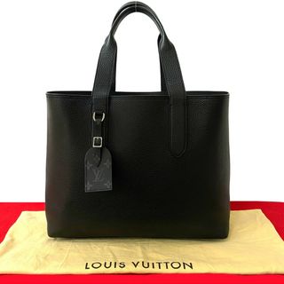 ほぼ未使用 保存袋付 LOUIS VUITTON ルイヴィトン カバ ヴォワヤージュ NV トリヨンレザー トートバッグ ハンドバッグ ブラック 33746