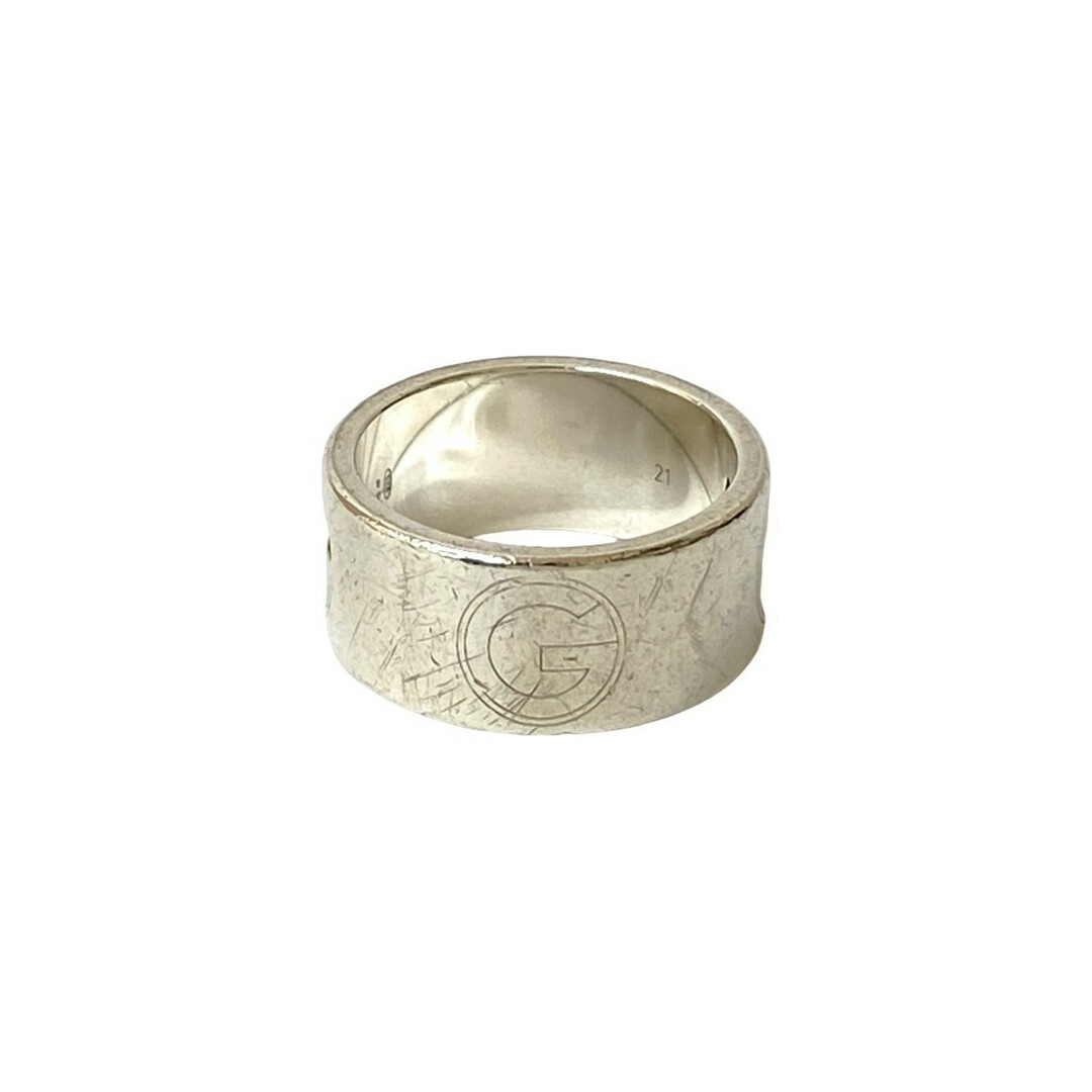 ★SALE★【GUCCI】Gロゴ　カットアウト　リング　7号　475 GUCCI - 極 美品 希少品 GUCCI グッチ G ロゴ カットアウト