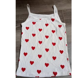 プチバトー(PETIT BATEAU)のプチバトー　ハートキャミソール(キャミソール)
