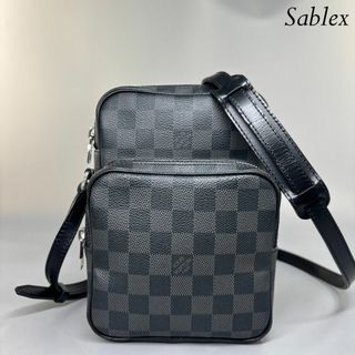 LOUIS VUITTON - 【超極美品】ルイヴィトン ショルダーバッグ アマゾン レム ダミエ グラフィット