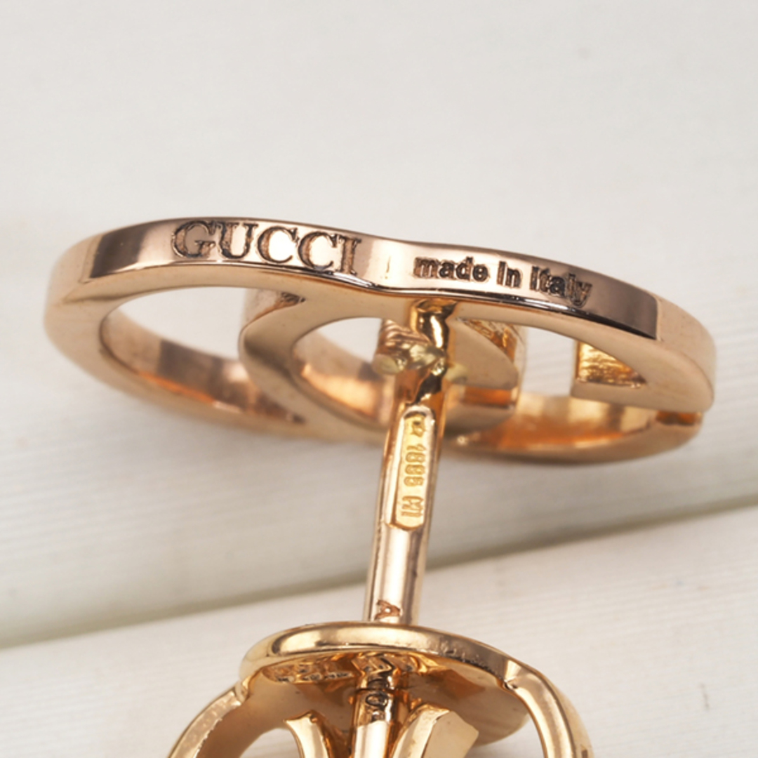 GUCCI - グッチ ピアス GGランニング K18PG の通販 by GREEBER