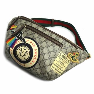 グッチ(GUCCI)のGUCCI グッチ GGスプリーム クーリエ ボディバッグ ベージュ 529711 ユニセックス【中古】(ボディバッグ/ウエストポーチ)
