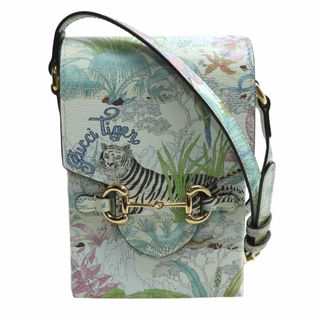 グッチ(GUCCI)のGUCCI グッチ タイガー ホースビット 1955 ショルダーバッグ マルチカラー 625615 アニマル レディース【中古】(ショルダーバッグ)