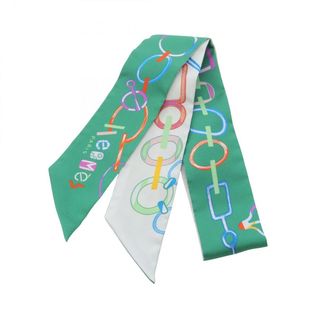エルメス(HERMES)のHERMES エルメス スカーフ ツイリー DO RE BOUCLES(バンダナ/スカーフ)