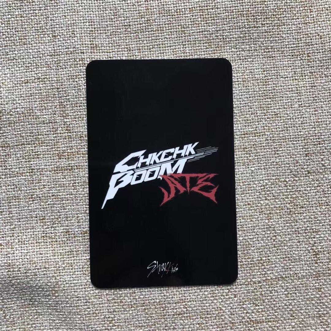 Straykids リノ ATE CHK CHK BOOM サノク トレカ StrayKids CHK CHK BOOM ATE サノク リノ トレカの通販 by