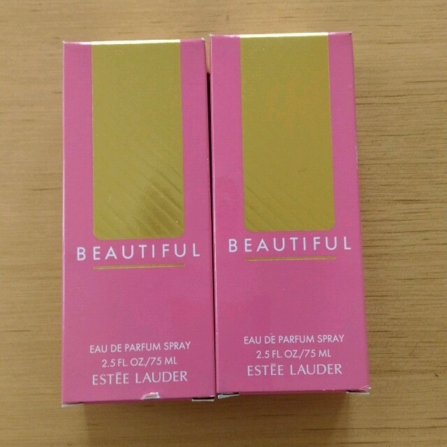 Estee Lauder(エスティローダー)のハッピー様専用　[新品]　エスティローダー　BEAUTIFUL 75ml 2本 コスメ/美容の香水(香水(女性用))の商品写真