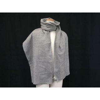 アニオナ(Agnona)の■新品■未使用■ AGNONA アニオナ カシミヤ100％ マフラー ストール ショール レディース メンズ グレー系 FJ2997(マフラー/ショール)