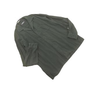 UNITED ARROWS - green label relaxing グリーンレーベルリラクシング ユナイテッドアローズ オープンカラー シャツ sizeL/緑 ■◇ メンズ