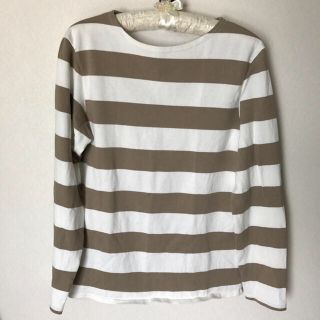 ユニクロ(UNIQLO)のUNIQLO ウォッシュボーダーT(Tシャツ/カットソー(七分/長袖))