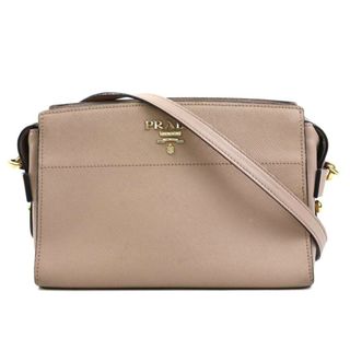 プラダ(PRADA)のプラダ PRADA ショルダーバッグ レザー ピンクベージュ レディース 送料無料【中古】 r10631a(ショルダーバッグ)