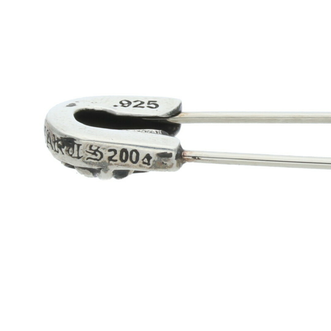 クロムハーツタックピン Chrome Hearts - クロムハーツ SAFETYPIN LG 1DIA/ラージ