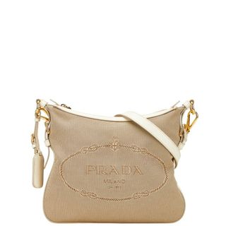 プラダ(PRADA)のプラダ 斜め掛け ショルダーバッグ キャンバス レディース PRADA 【1-0216882】(ショルダーバッグ)