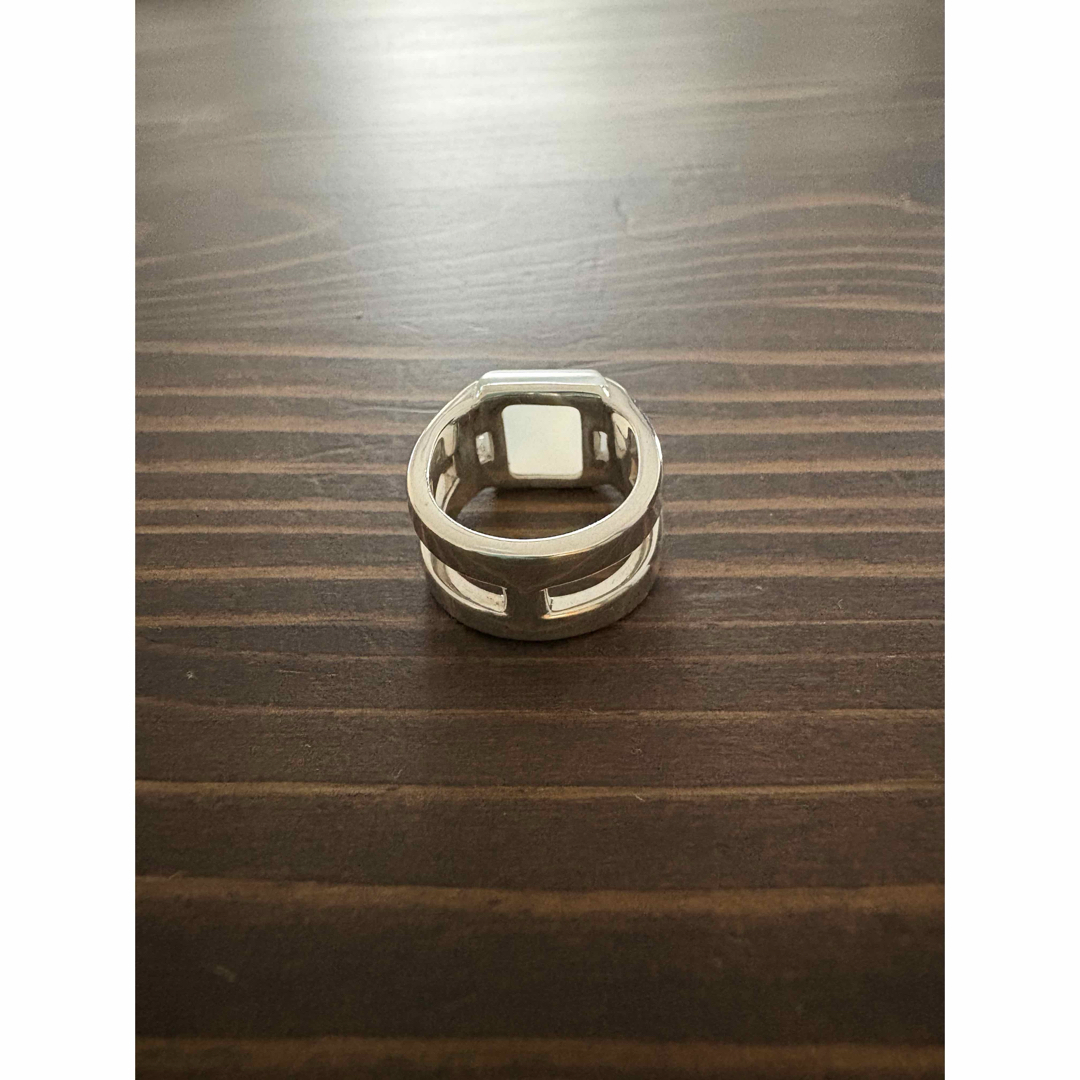 HERMES(エルメス)のVINTAGE HERMES Medorムーンストーン メドール リング レディースのアクセサリー(リング(指輪))の商品写真