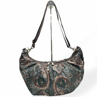 レスポートサック(LeSportsac)の極美品　LeSportsac ショルダーバッグ　三日月型　ナイロン　大容量(ショルダーバッグ)