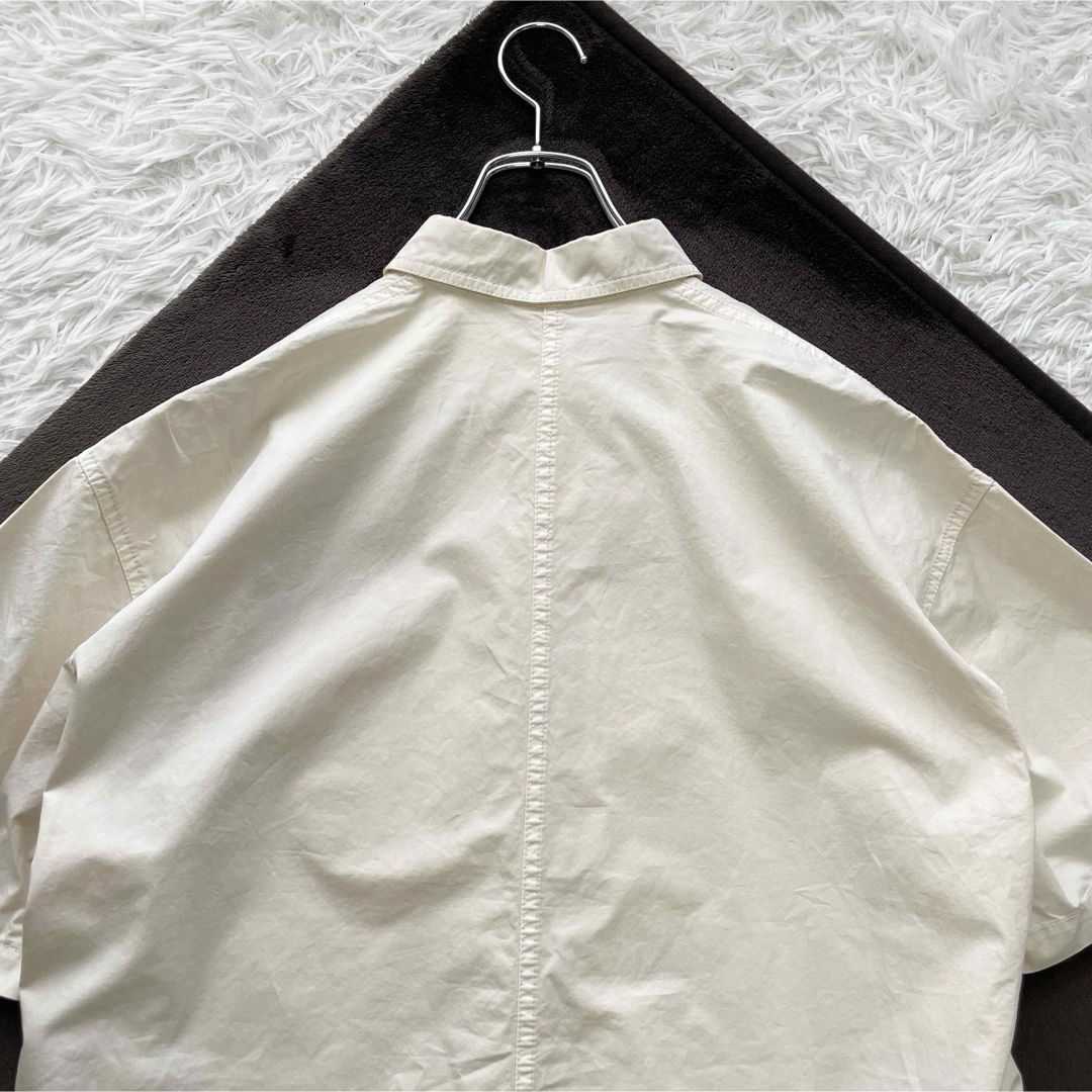 Spick & Span(スピックアンドスパン)のタグ付き未使用✨Spick and Span ガーメントダイサファリシャツ レディースのトップス(シャツ/ブラウス(長袖/七分))の商品写真