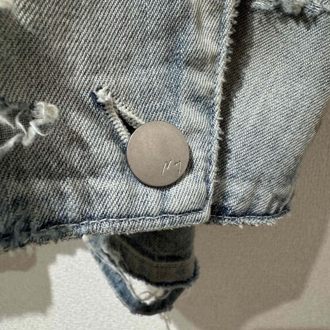 1LDK SELECT(ワンエルディーケーセレクト)の25ss ANCELLM DENIM COVERALL INDIGO 3 L メンズのジャケット/アウター(Gジャン/デニムジャケット)の商品写真