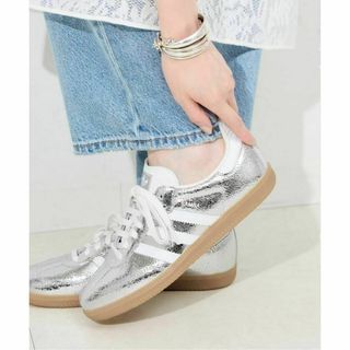 アディダス(adidas)のアディダス★サンバOG★JR0035★24.5cm★シルバーメタリック★イエナ(スニーカー)