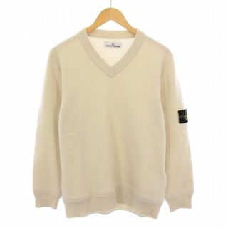 ストーンアイランド(STONE ISLAND)のストーンアイランド ラムズウールVネックニットレギュラーフィット L (ニット/セーター)