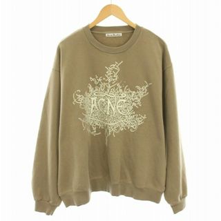 アクネ ストゥディオズ ルミナスロゴスウェットシャツ L(その他)