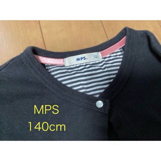 エムピーエス(MPS)のMPS★黒　カーディガン 140cm 冠婚葬祭　2659(カーディガン)