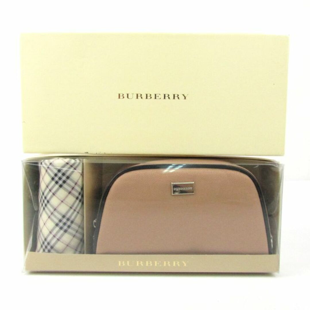 (*)様 バーバリーロンドン ハンドバッグ ハンドポーチ　ノバチェック　レディー BURBERRY - 本物 バーバリー ロンドン BURBERRY LONDON ノバ