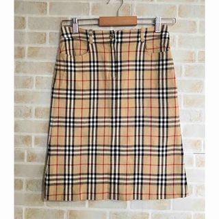 バーバリーブルーレーベル(BURBERRY BLUE LABEL)のバーバリーブルーレーベル ノバチェック スカート 36(その他)