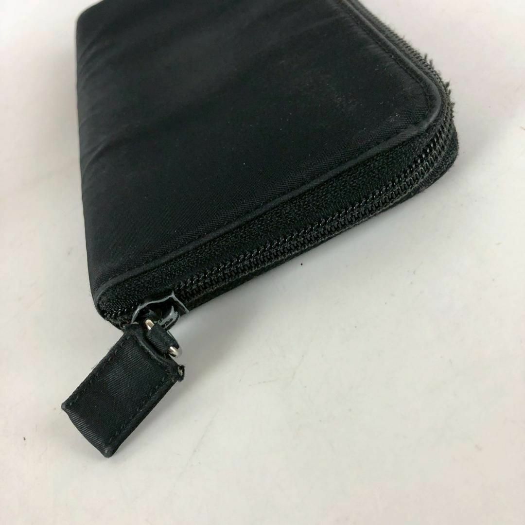 PRADA - PRADA プラダ ラウンドファスナー 長財布 ブラック