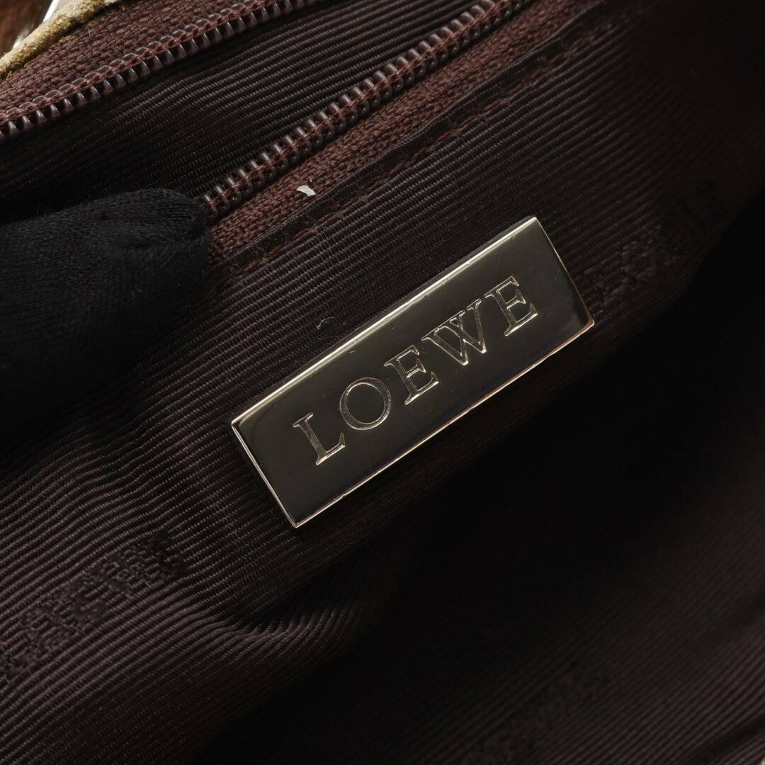LOEWE キャンバス アナグラム ショルダーバッグ【A-/付属品無】 LOEWE - ロエベ LOEWE アナグラム ショルダーバッグ バッグ