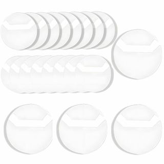ZHSHXNGY 缶バッジカバー 収納 62mm 対応58mm 20枚入り 透明(その他)