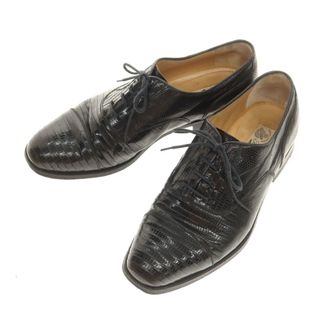 ボルサリーノ(Borsalino)の【中古】ボルサリーノ Borsalino 型押しレザー ドレスシューズ ブラック【サイズ25 1/2EE】【メンズ】(ドレス/ビジネス)