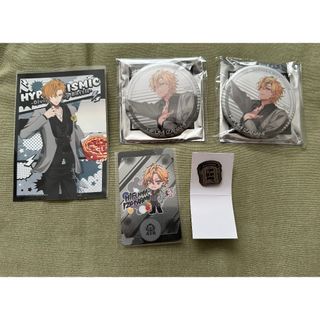 ヒプノシスマイク ヒプムビ ヒプマイ 伊奘冉一二三　缶バッジ　ブロマイド　カード(バッジ/ピンバッジ)