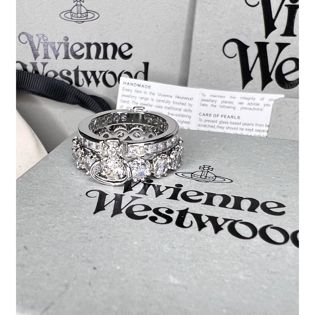 Vivienne Westwood｜コンビリング　シルバー Vivienne Westwood - ヴィヴィアンウエストウッド シルバー