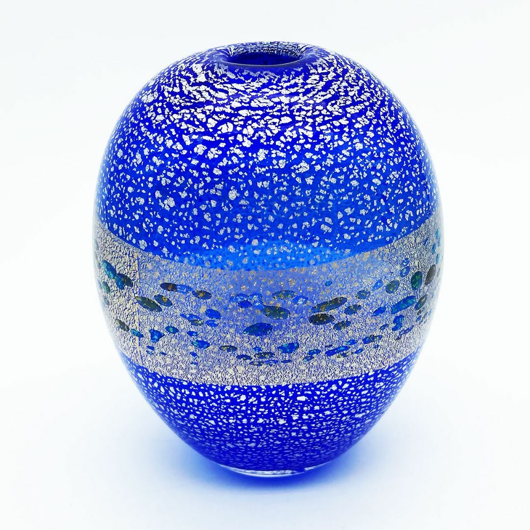現代の名工 黒木国昭 銀彩象嵌 「光琳」 爽 グリーン 花瓶 芸術品 作家物 現代の名工 黒木国昭 銀彩象嵌 「光琳」 爽 グリーン 花瓶 芸術