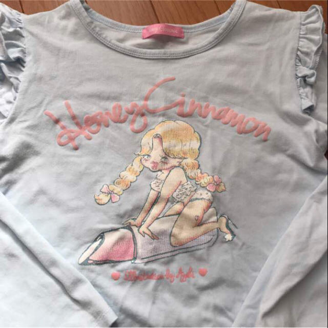 Honey Cinnamon(ハニーシナモン)のハニーシナモン tシャツ レディースのトップス(Tシャツ(長袖/七分))の商品写真